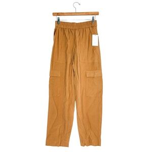 New Woman’s ‘A New Day’ Ankle Cargo Pants Tan Cargo Pants XS